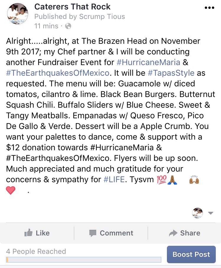 simonedivar1's tweet photo. Come &amp; support #LIFERESTORSTION #TheBrazenHead &amp; #TheGumboBros https://t.co/yT3tS8KiVT