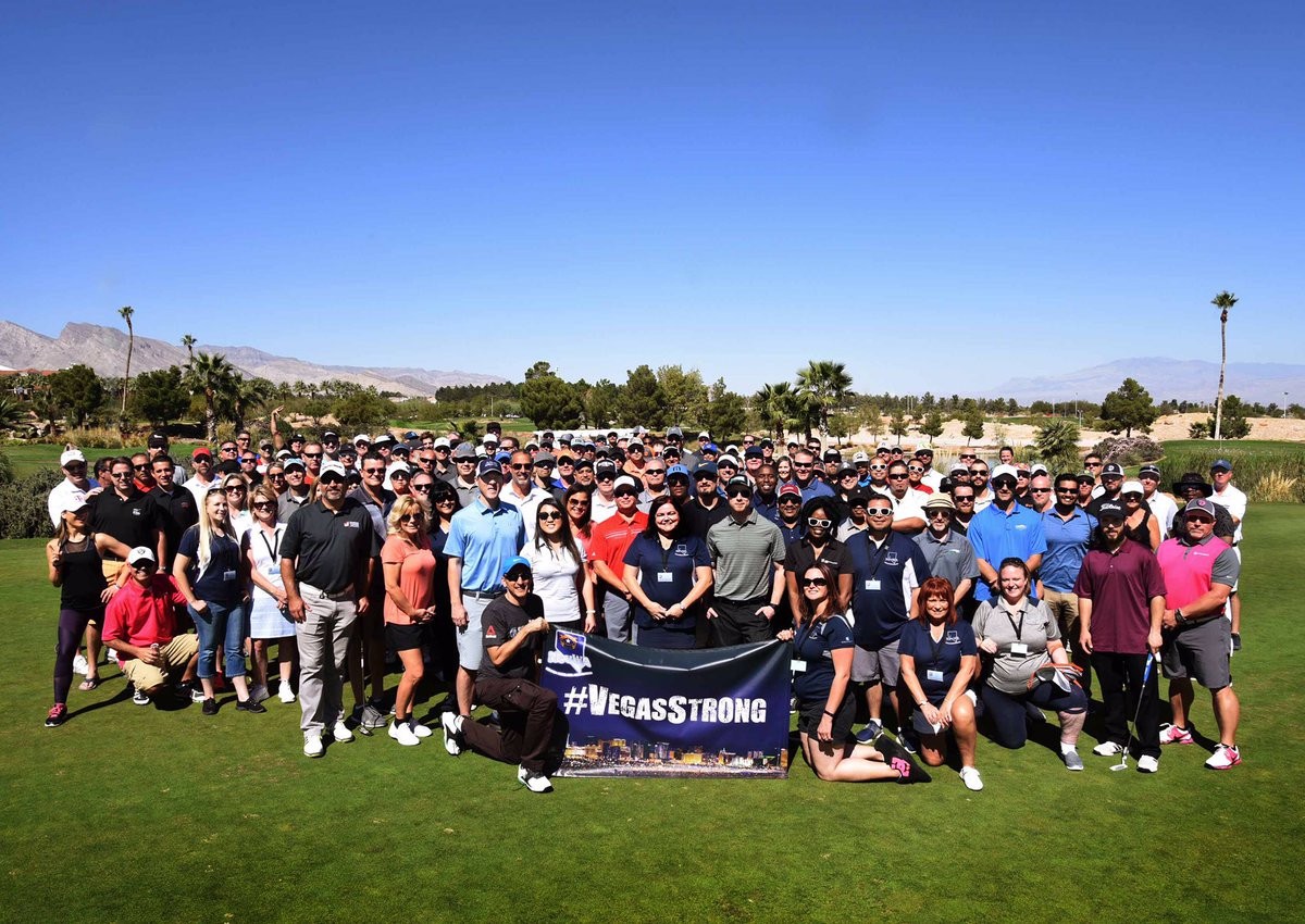 NevWireless's tweet photo. Thank you to everyone who came out yesterday for our 5th Annual Golf Tournament. #VegasStrong #Nevwa https://t.co/yzq7DcX28M