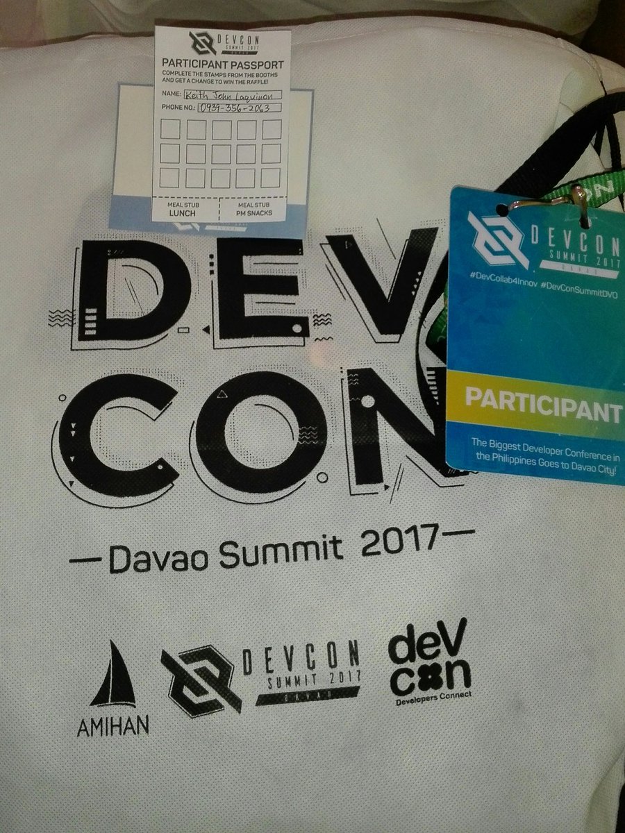 mr_niners's tweet photo. Here at DevCon Davao Summit together with my sister.

#DevConSummitDavao
#DevCollab4Innov
#DevConDavao
#DevConPh https://t.co/F1oOrGpNro