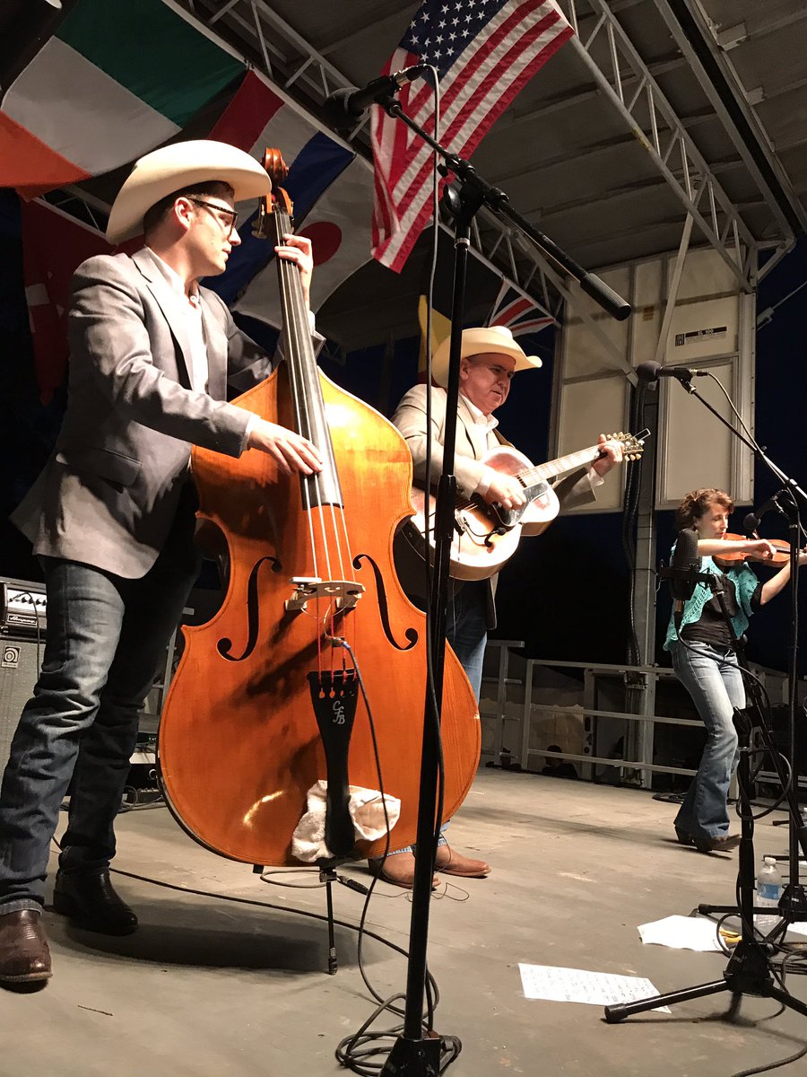 OKBluegrass's tweet image. Lovin' it! @TWFlyers at #OIBF2017