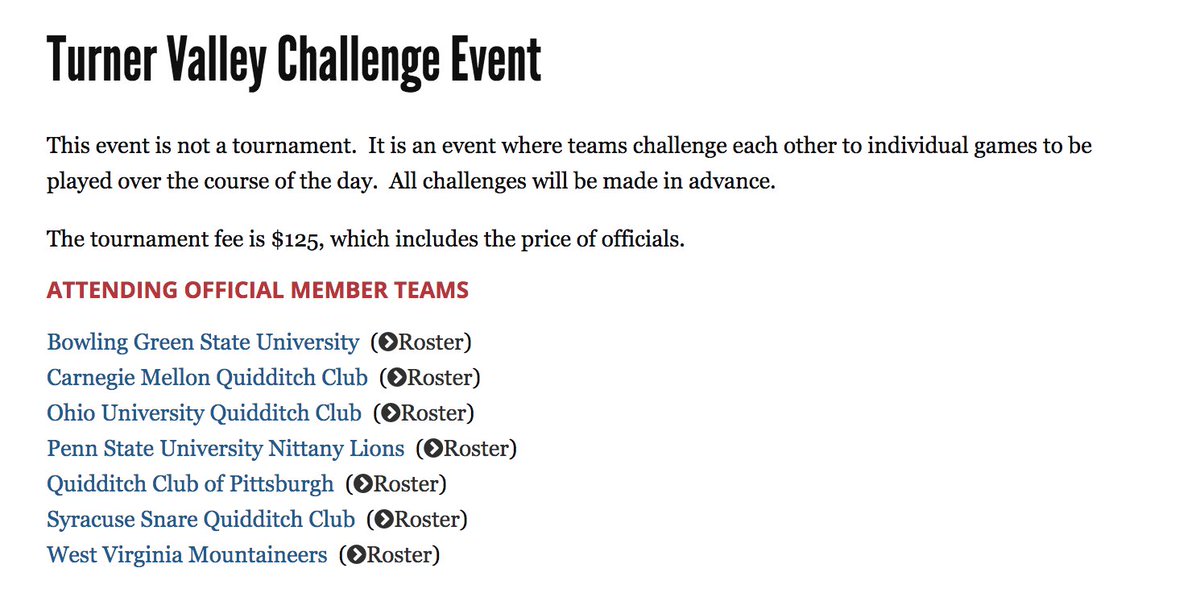 Good luck to the 7 teams competing at Turner Valley Challenge Event tomorrow! The tournament is held near Pittsburgh, PA in Irwin.