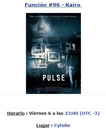 LaFedeMAL's tweet photo. Ya es el mes de #Halloween y por #LaFedeEnCytube aprovechamos la ocasión con Kairo, una peli japo bien spooky

https://t.co/CQ1udVUbp6 https://t.co/cDtHbRdouS