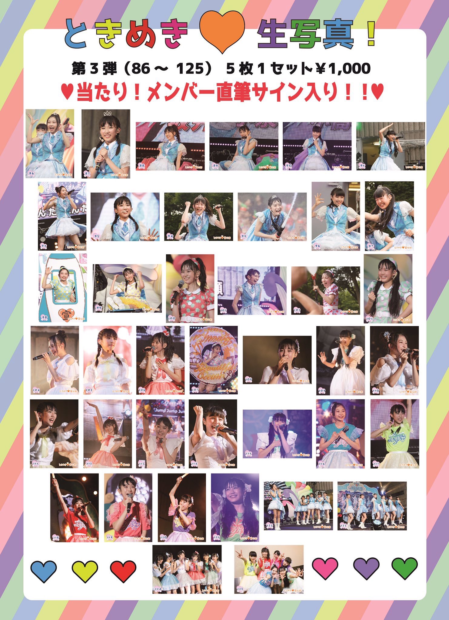 991 ときめき宣伝部 とき宣 藤本ばんび 生写真 48枚セット 991