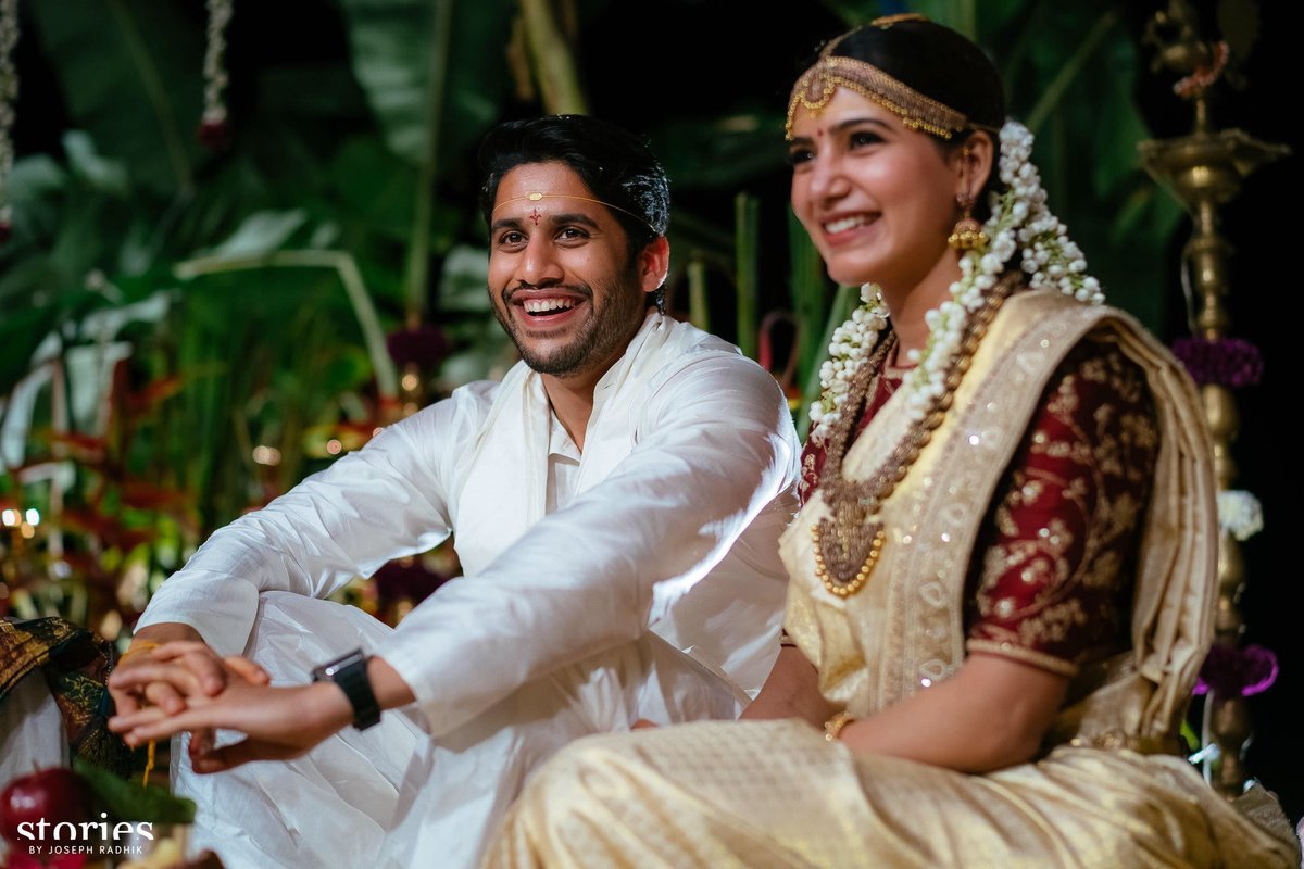priyaatlee's tweet photo. Wishing the most beautiful &amp;cutest couple @Samanthaprabhu2 @chay_akkineni a very happy &amp; prosperous married life❤️papa cuteness overloaded😘😘 https://t.co/IiSWfbX3lL