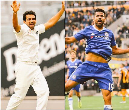   Happy birthday Zaheer Khan and Diago costa 