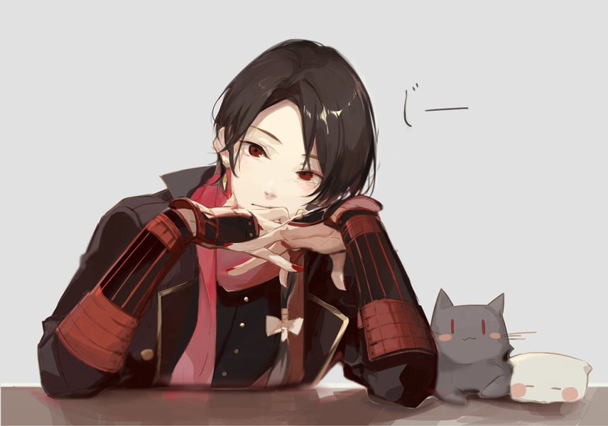 加州清光 「「どうしたの?」 」|nineeeeeoのイラスト