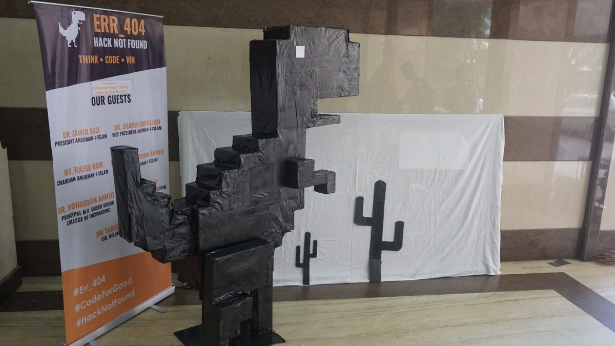 Err404Hackathon's tweet photo. Few hours left for innovation and creativity to flow at #err_404 #aimhssce
@Google @googlechrome @GoogleIndia https://t.co/9raPxQBPcs