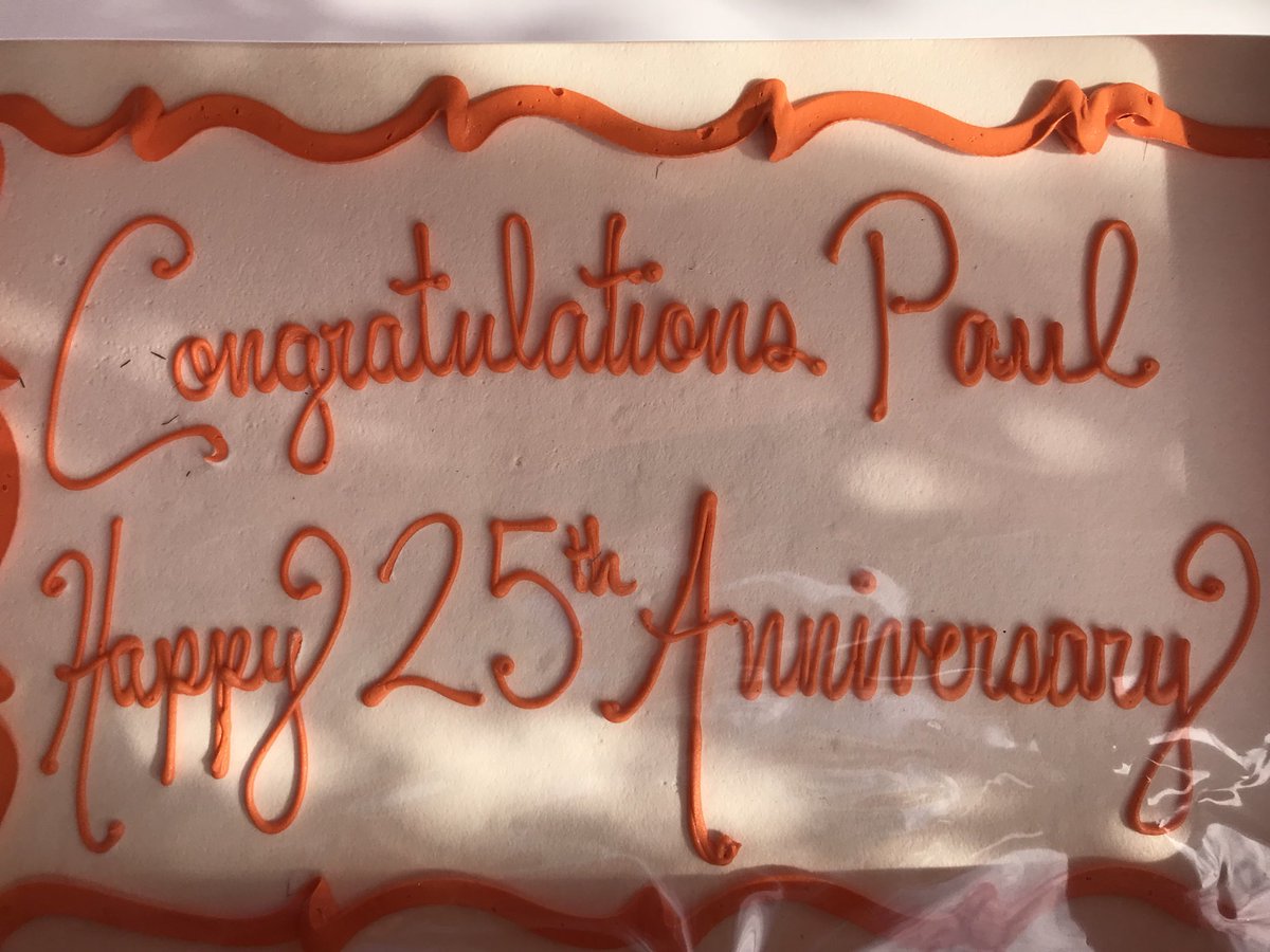 nyyroro's tweet photo. Wishing the best FDMM Paul Lundholm a very happy 25 year THD anniversary! #NJM thanks you for your amazing support! #TheLegend @PeteCapel https://t.co/3GTql8QVhv