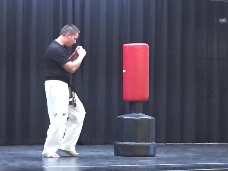 Neal_JohnsonISD's tweet photo. Our first Grizzly Growl student of the month assembly at Greystone.  #Martialartsfun https://t.co/hXOgtI18RK