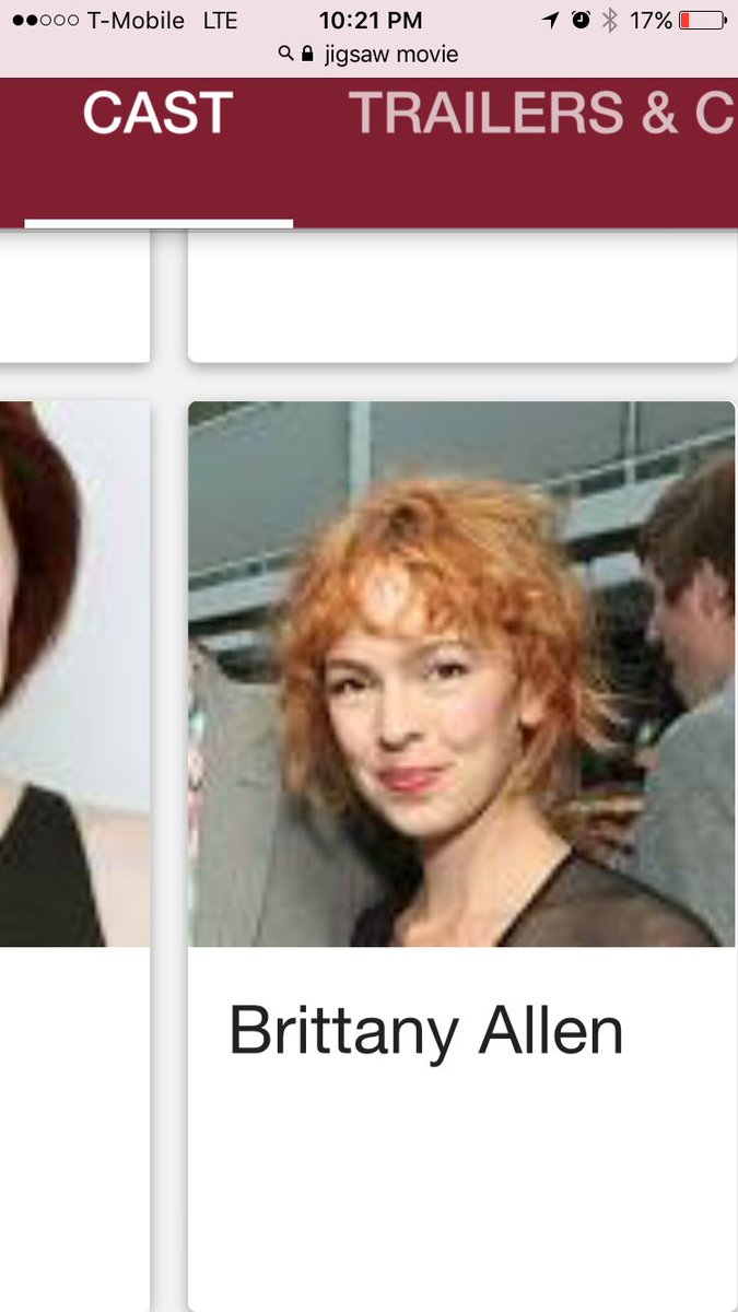 ChassMM's tweet photo. WAIT.Babe Carey's twin sister from All My Children is in this?! I need help reacting to s/t. #AllSaw #WhenMySoapsMeetHorror @HorrorHoneys https://t.co/fC0TvlNivy