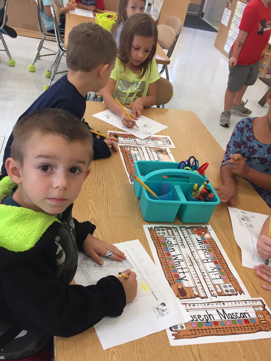 DanaCVES's tweet photo. Kindergarten was sorting components of setting and completing quick draws of a setting and characters. #TPT #quickdraws @cveschargers https://t.co/KqPmDpnaua