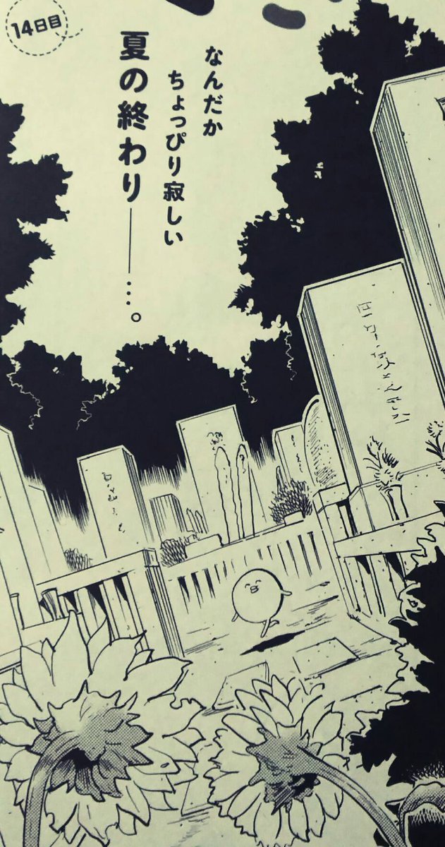 本日発売のフィールヤング11月号に「はぐちさん」14話掲載されてます！今回は夏のお葬式のお話になっております。 