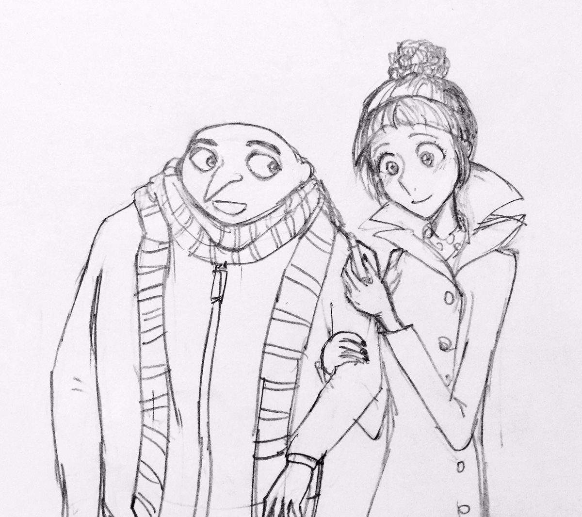 ❤️

#DespicableMe3 
#Grucy 
#LucyWilde 