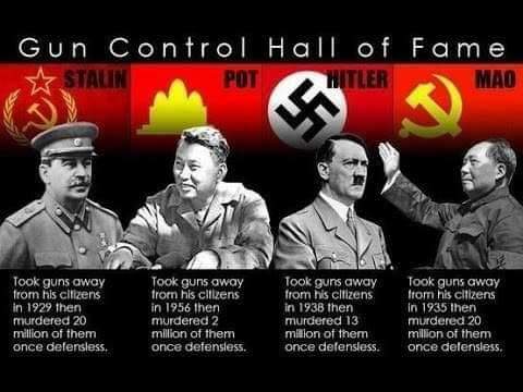 RyanSingleton89's tweet photo. NEVER be left to the mercy of tyranny. Don't be lambs to the slaughter. #SecondAmendment #GunControl #GunsSaveLives #gunrights https://t.co/ByYwh3OfVN