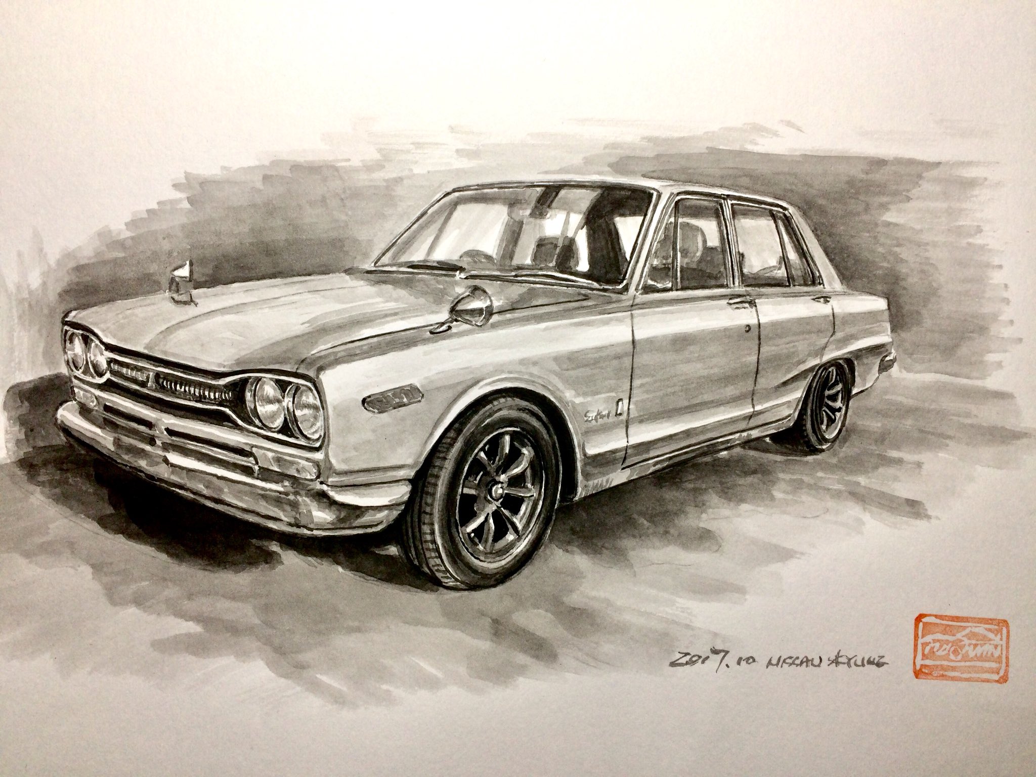 繋がらなくていいから俺の描く車を見てくれ Twitter Search Twitter
