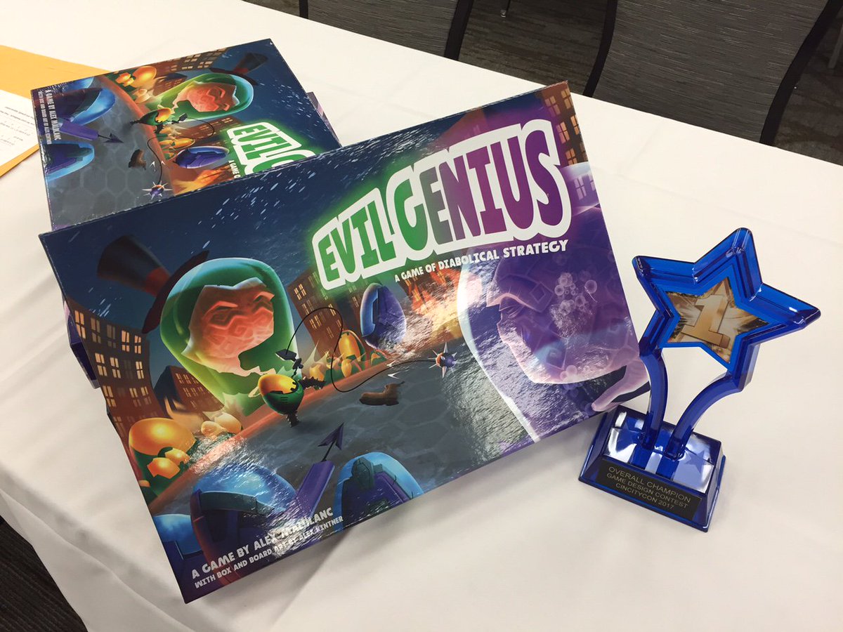 Super honored to be the Overall Champion in <a href="/CinCityCon/">CinCityCon</a> 's Game design contest! Shouts out to all of the incredible participants!!