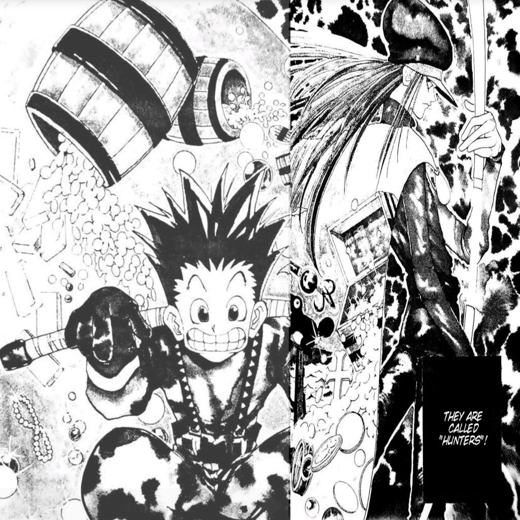 Hunter x Hunter Manga Panel  Manga covers, Hunter anime, Anime