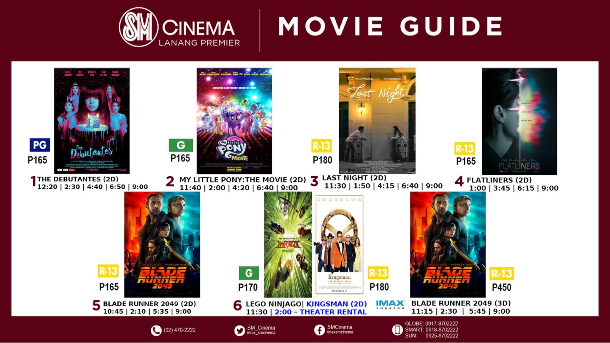 sm lanang imax price