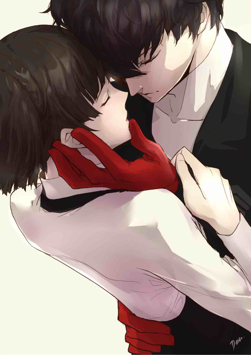 POIMX retweeted Denkichi/4410yosiro's artwork featuring the quiet, mature romance between Ren and Makoto