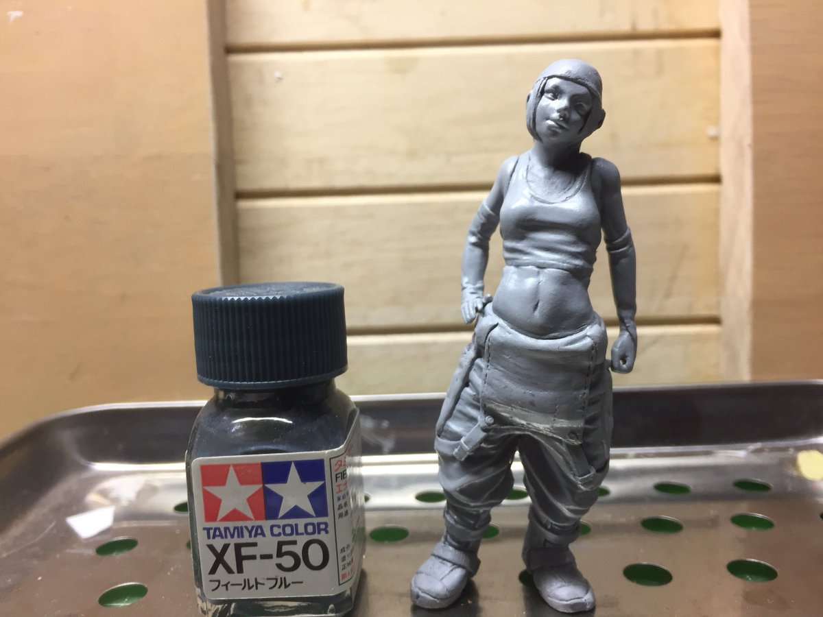 東北ma K Party 東北マシーネン展示会 東北ろっけん ぱーてぃ 申し込み参加者特定の1 フィギュアが複製も終了いたしました 原型は だっちょマスター 氏 製品名は女性整備班長 親方 ついさっき決まりました 東北マシーネン マシーネン