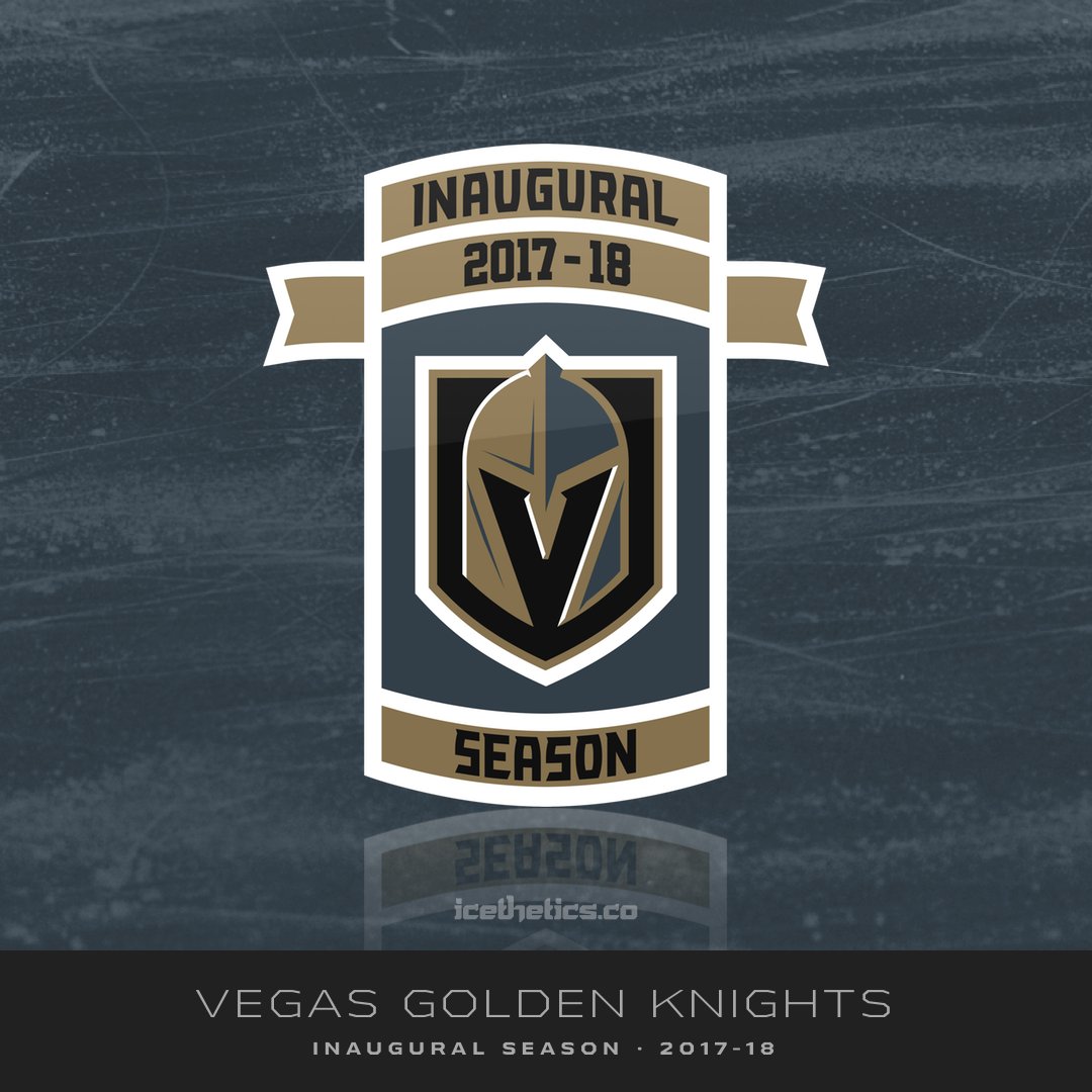golden knights inaugural season patch