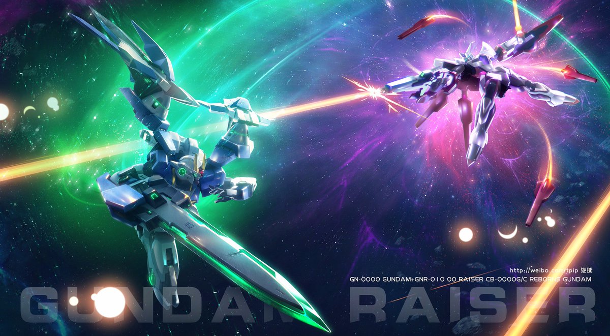 Twitter 清汽球 على تويتر Metalrobot魂 后期2张 纪念一下这部经典的作品 ダブルオーライザー ダブルオー10周年 ガンダムoo十周年 デジラマ T Co Uamxq3sebb