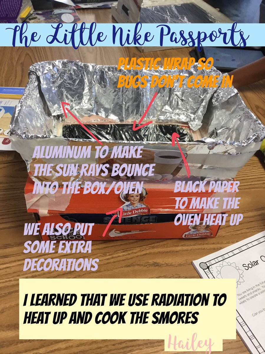 INinofranco's tweet photo. Our first #ScienceSnap explained why we chose materials for solar ovens and what we learned. @RichmanFSD https://t.co/ylnfI0EsCW