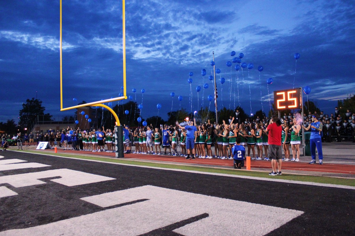 kblewey's tweet photo. Best student section in the country. #mayastrong https://t.co/W3wOcQZWqk
