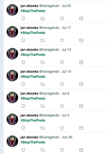 stoptheposts1's tweet image. Now that's posting.