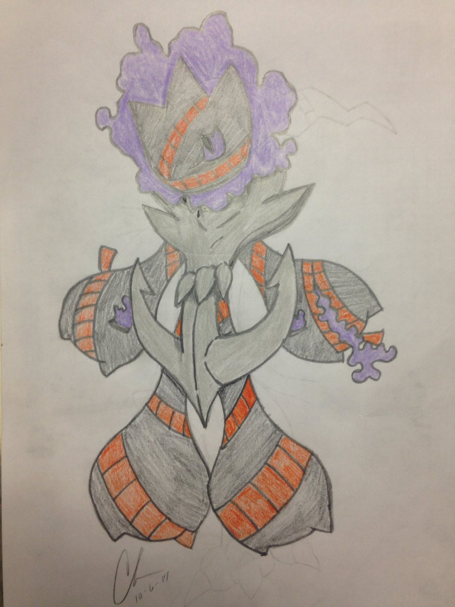 Sphinxeon819's tweet photo. PokeFusion Mega Banette/Dhelmise/Mega Houndoom/Gastly/Gourgeist #TrickyFakemon #Tricksters https://t.co/en7rsFT4al