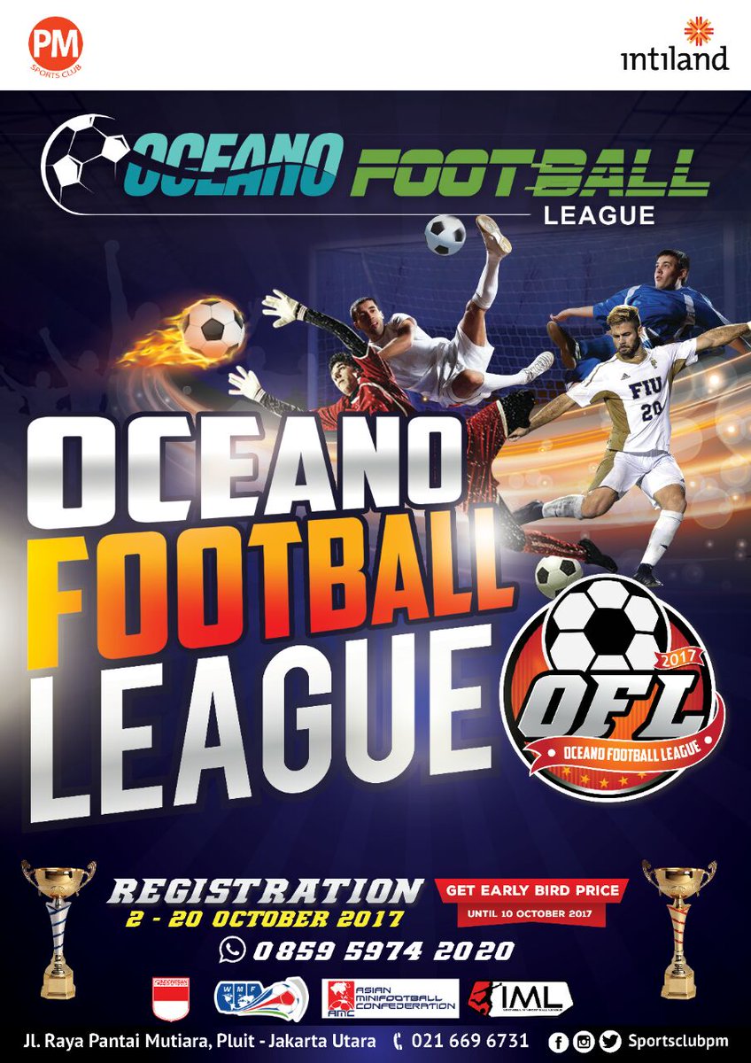Oceano Football League - Info lengkap cek di poster atau kunjungi facebook.com/IDNMiniFootbal…