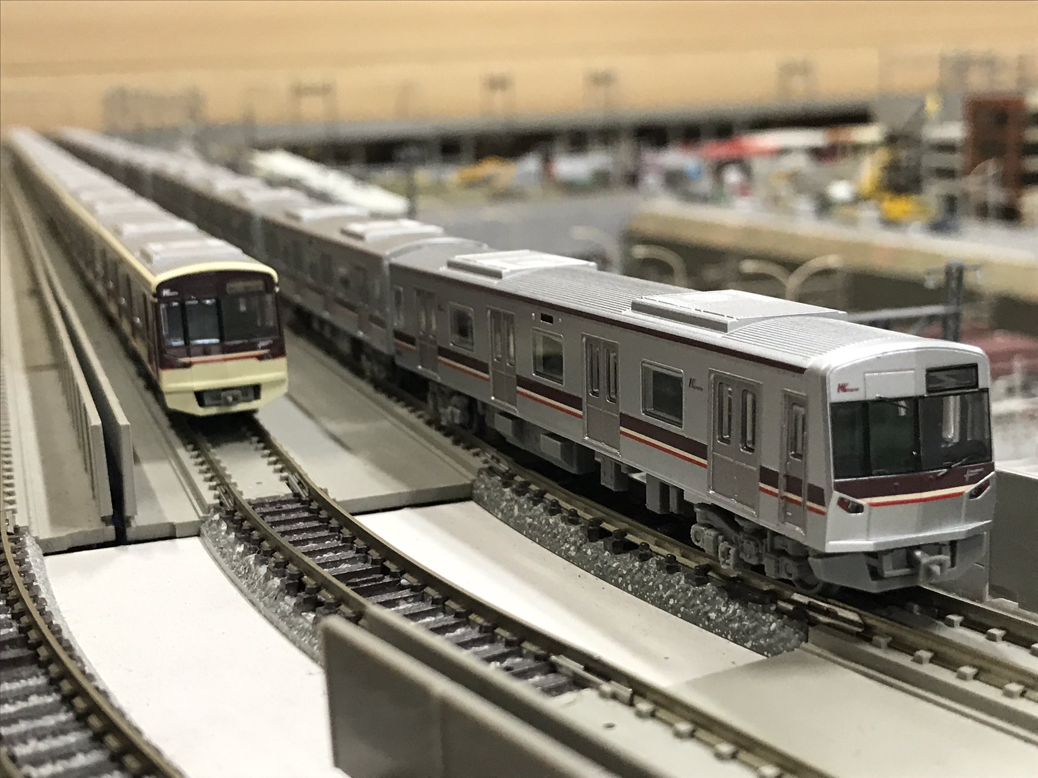 鉄道コレクション 北大阪急行8000形 ポールスター 基本セット×2 中間