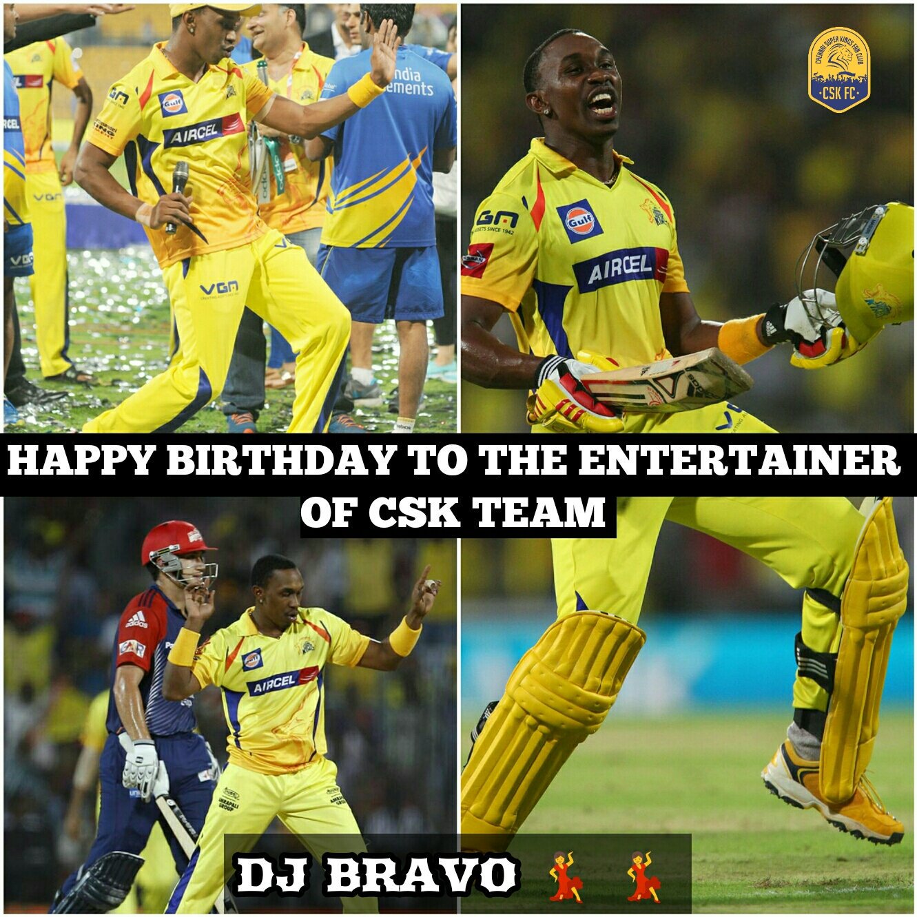 Happy Birthday Dwayne Bravo  