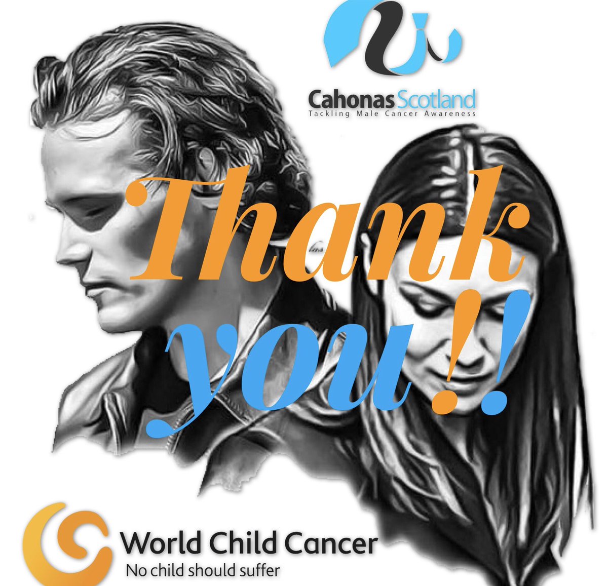 BonnieTerbush's tweet photo. Over 33k raised for @CahonasScotland and @WChildCancer at #SamCaitNYC Thank you for your generosity! Together, we can #MakeADifference💙 https://t.co/LvFhsdsMm7