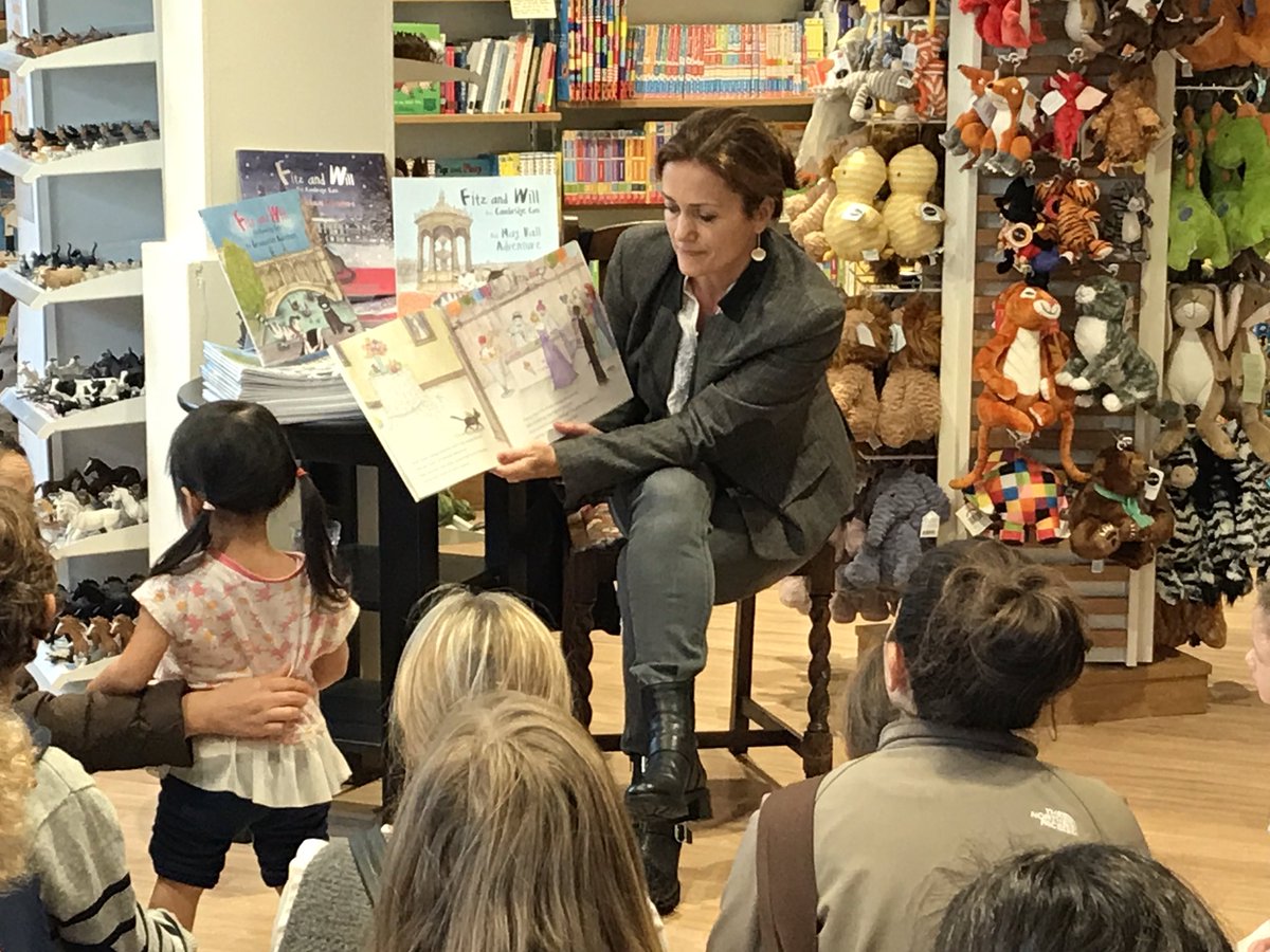 We're having a wonderful time with <a href="/fitzandwill/">Fitz and Will</a> author Laura Robson Brown! The lovely Cambridge stories are going down a treat!