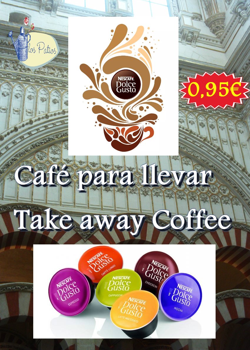 PATIOS1's tweet photo. Ven a visitarnos a Los Patios Gourmet y llévate tu café recién preparado por 0,95€.
C/ Don Ramón de la Cruz n°76 28006 Madrid. https://t.co/wTCLvZiaYU