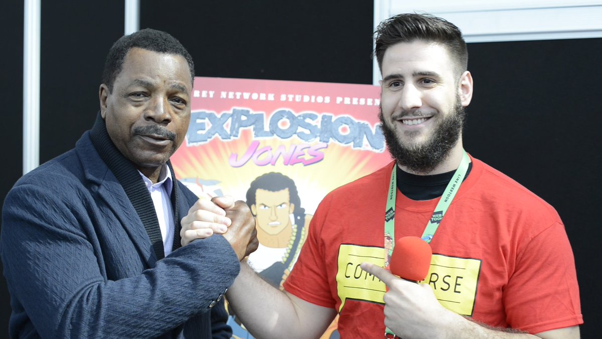 PanosDimitrios's tweet photo. Interview editing for a legend #nycc #carlweathers #comicsverse https://t.co/84NVYEkLos