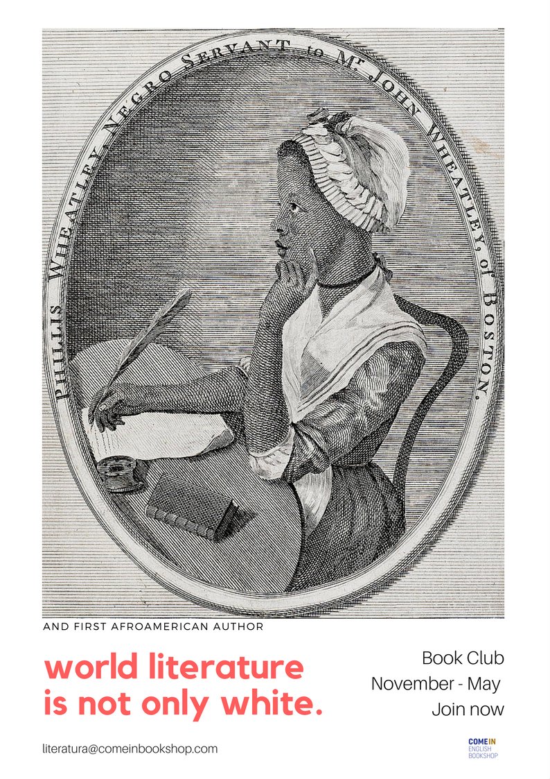 comeinbookshop's tweet photo. #ComeInBookClub is back in November. We're so excited! Please join us now: literatura@comeinbookshop.com #WorldLiteratureIsNotOnlyWhite https://t.co/fHsoazHUVm