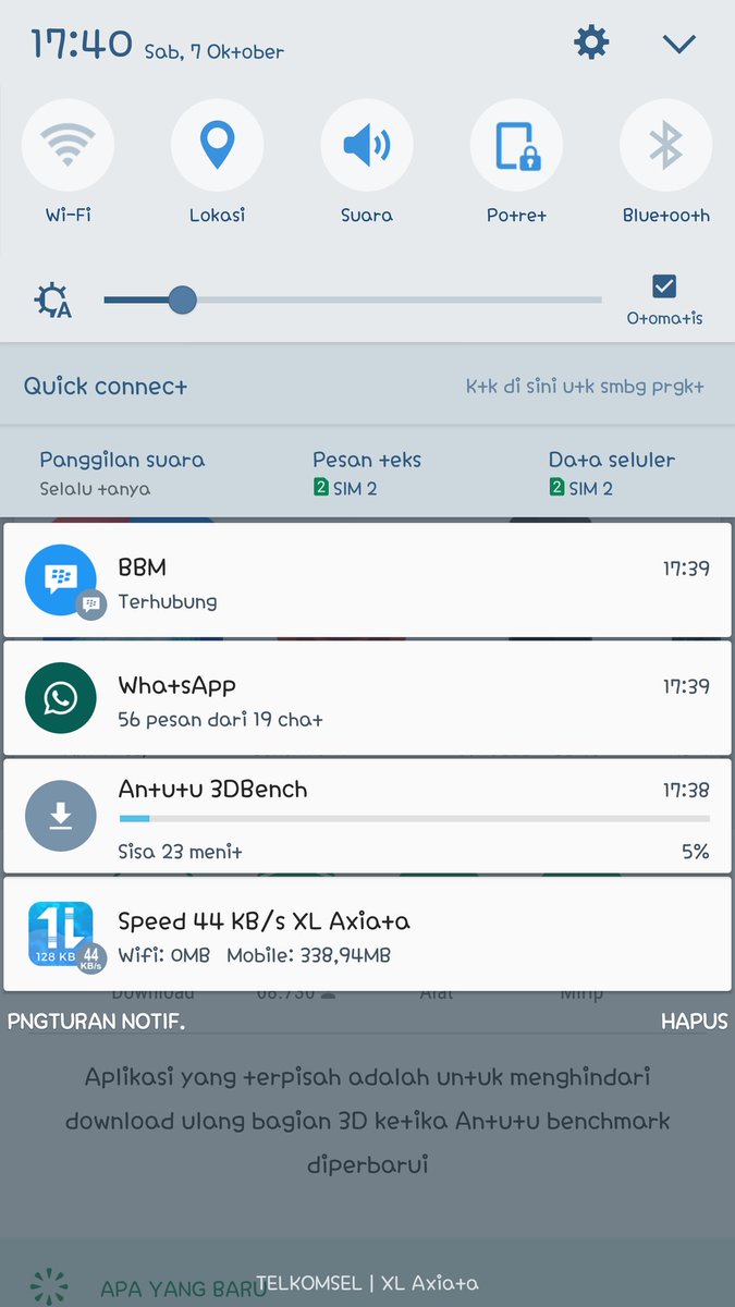 bloodgraaf's tweet photo. Gimana ni jaringan xl.semakin hancur.. cuma stabil di 50kbps....ini mah edge @myXL https://t.co/v7OXyldW6z