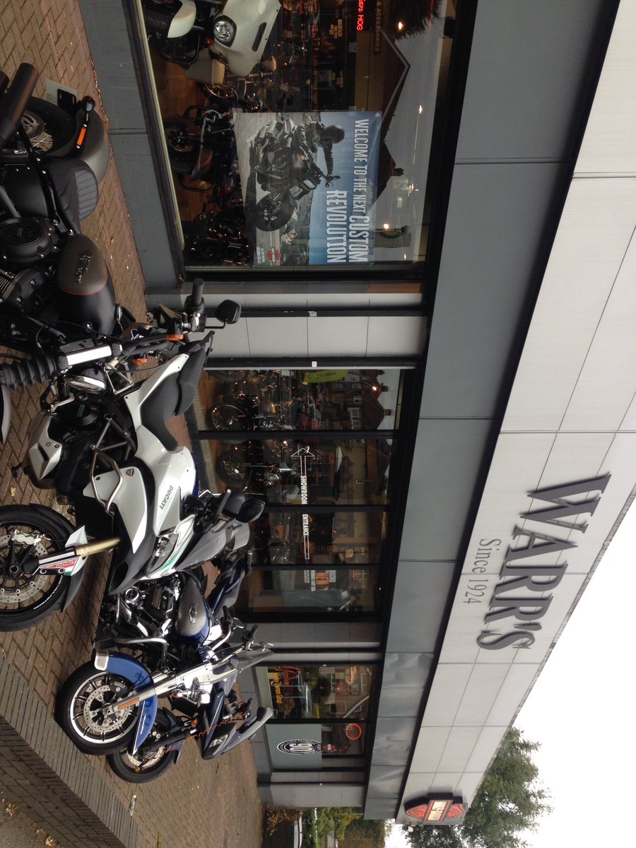 Grilled cheese toasties and barista coffee <a href="/harleydavidson/">Harley-Davidson</a> today in Mottingham