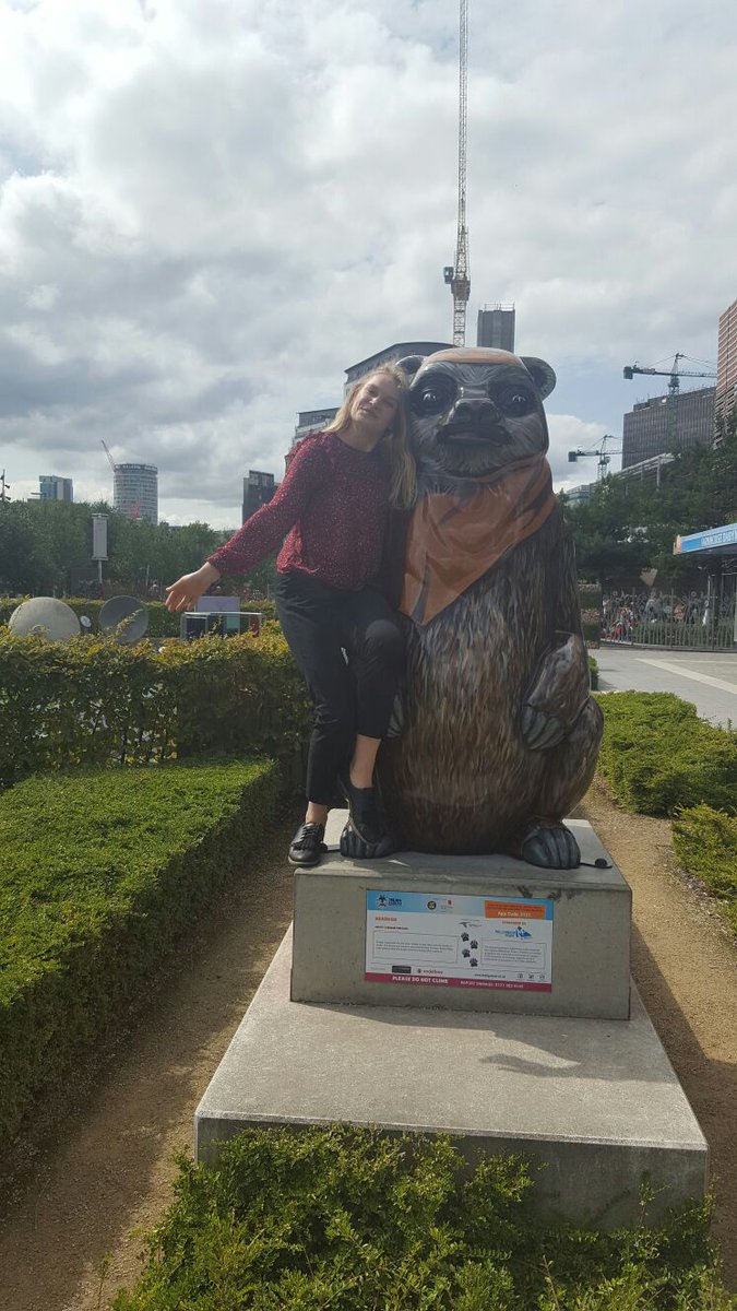 bearwok's tweet photo. I'm just outside @millenniumpoint, come give me a bear hug! #TheBigSleuth 🐻🐾 https://t.co/cwdsAUs1Rn
