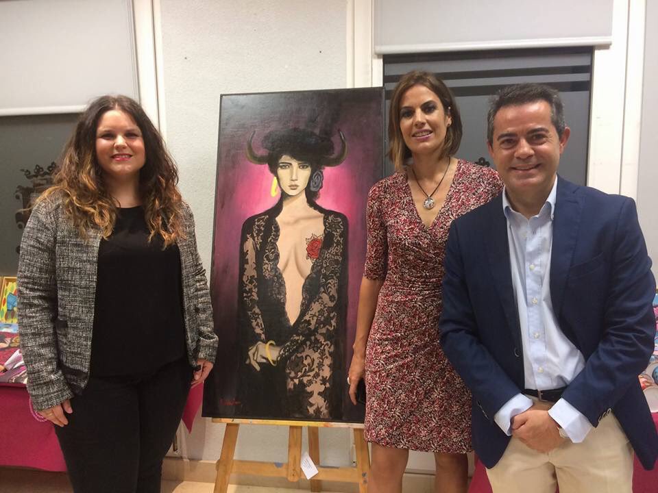 InmaEscuderoArt's tweet photo. Magnífico inauguración anoche de mi exposición "TAUROFLAMENCAS" en el Ayto. de Lorqui #flamenco #arte #lorqui #artwork https://t.co/rK1SmuTYKJ