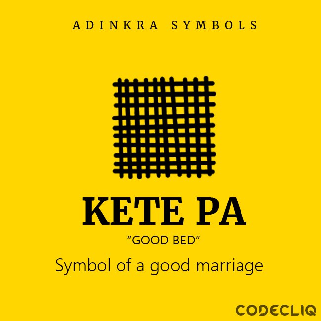 codecliq's tweet photo. #codecliq #adinkra #adinkrasymbols #ketepan #proudlyghanaian https://t.co/yDG0n7FC47