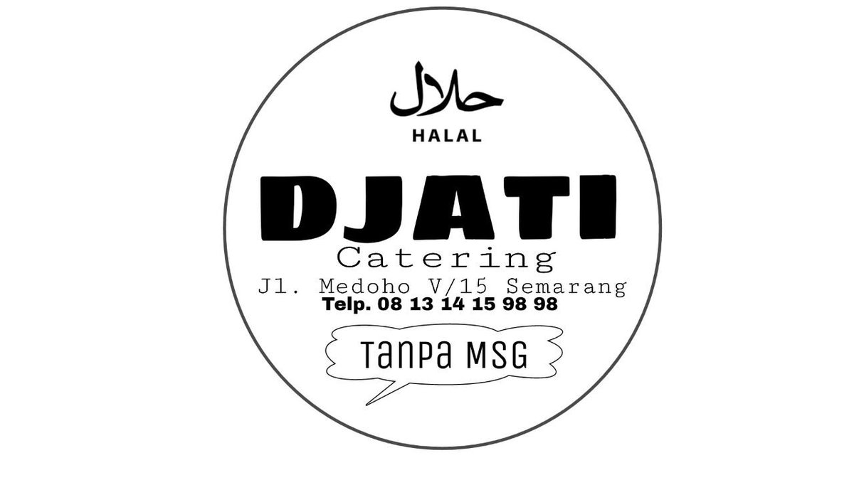 Ryzkyningtyas's tweet photo. DJATICatering
Menerima pesanan nasi box, beragam snack&masakan
081314159898
#catering #semarang #nonmsg #halal #masakan #cateringsemarang https://t.co/HSFAtPm2F0