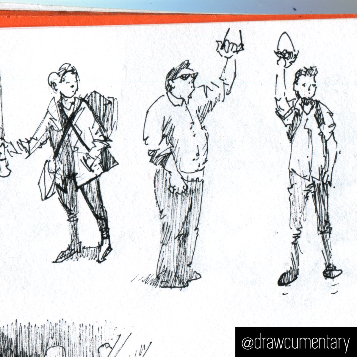 drawcumentary's tweet photo. Hanging around #art #drawcument #drawcumentary #urbansketch #urbansketchers #people #pen #inktober #ink #sanfrancisco #BART https://t.co/Yo05EK2oq1