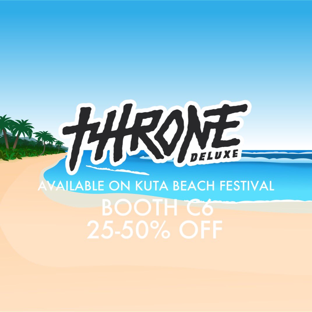 Kunjungi kami di KUTA BEACH FESTIVAL HARI INI DAN BESOK. Diskon mulai 25% hingga 50%.