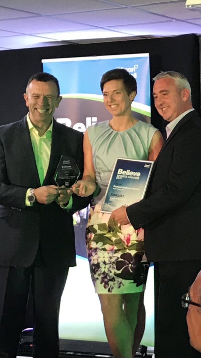 Congratulations to our very own <a href="/rach_e_darling/">Rach Darling</a> who was a finalist in this years #BelieveSportsAwards Coach of the Year