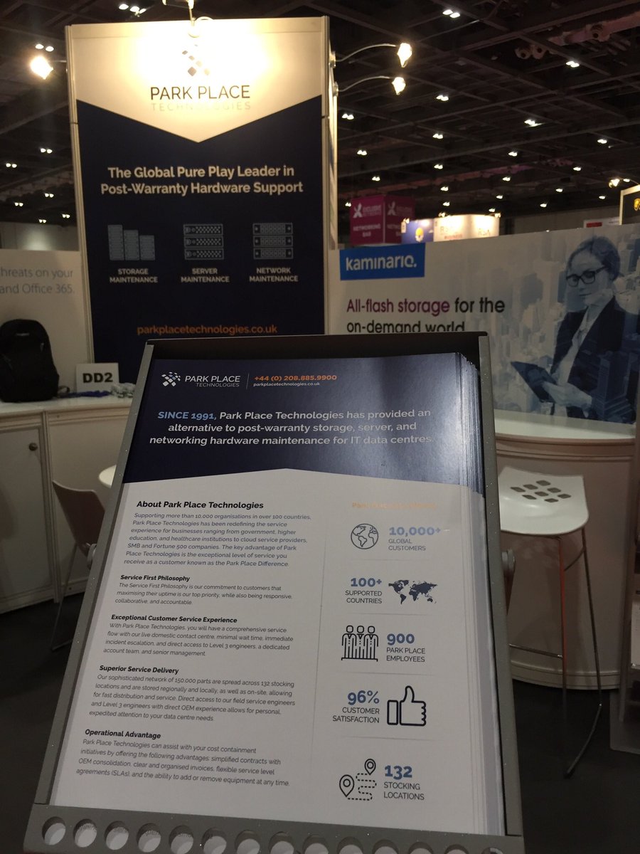 bookofstorage's tweet photo. Thanks to everyone that stopped by to talk at the @parkplacetech booth at the @IPEXPO event in London this week. Good to see so many of you https://t.co/UeWnlOWyyk