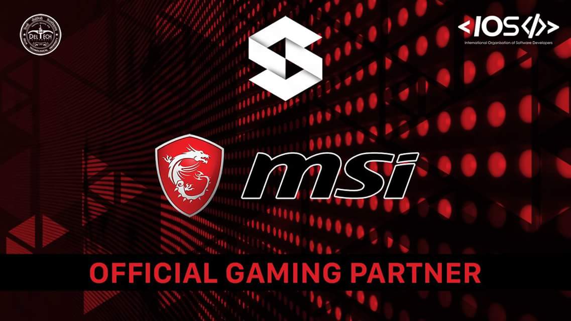 iosdorg's tweet photo. @iosoftwared is proud to announce @msitweets as it's Official Gaming Partner for Synergy 2.0
#Synergy #HackDTU #MSI #Gaming https://t.co/NmkaE7VX4F