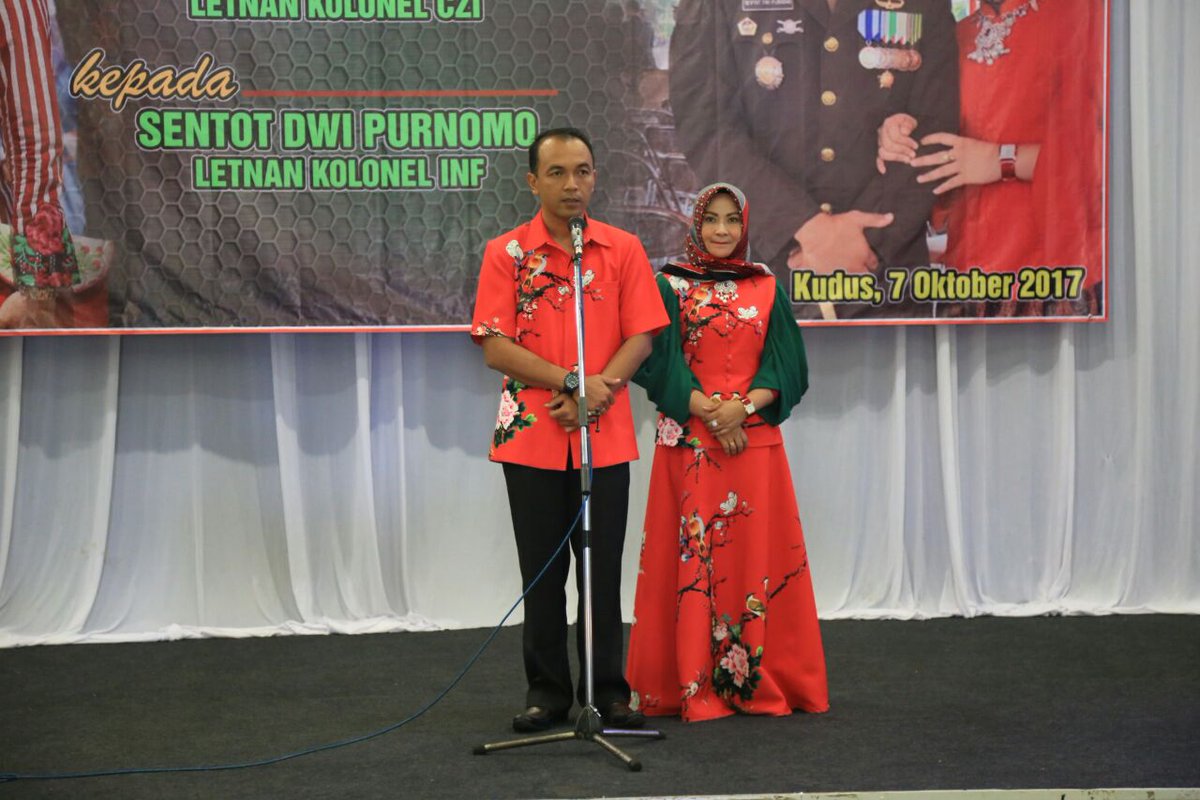 Slmt dtg Bpk. Letkol Inf Sentot Dwi Purnomo sbg Dandim 0722 Kds &amp;sukses utk Bp Letkol Czi Gunawan YK d.tmpt baru
<a href="/KODIM0722/">Kodim 0️⃣7️⃣2️⃣2️⃣/Kudus</a> @humasreskudus1